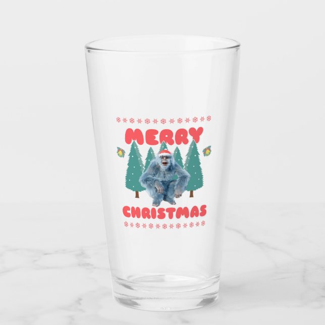 Yeti Divertido - Feliz Navidad (Anverso)