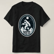 Yeti Viaja por la camiseta del monte Nieve