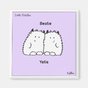 Yetis de Bestie poco imán de Niddles
