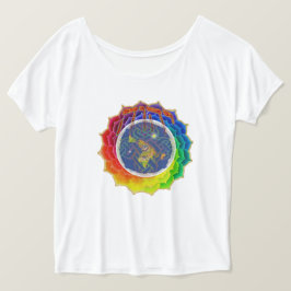 YHWH CUBRE la camiseta desgarbada de EARTH~Canvas