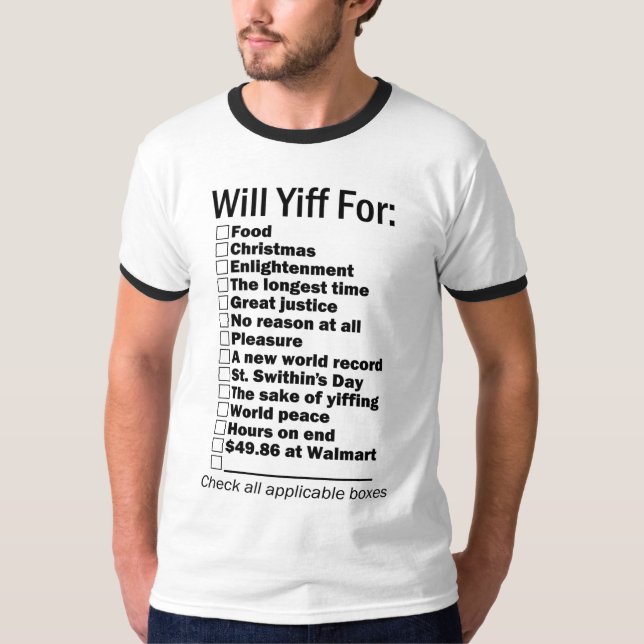 YIFF PARA la camiseta (Anverso)