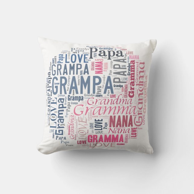 Yin y almohada de la abuela y del abuelo de Yang (Anverso)