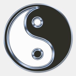 Yin y Yang 2 Pegatina