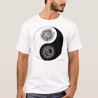 Yin y yang firman - Sun contra la camiseta de la