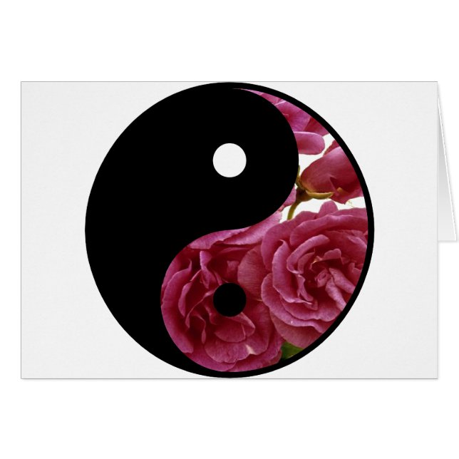 Yin y Yang florales (Anverso (Horizontal))