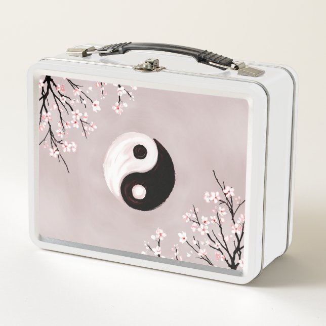 Yin Yang and Sakura Blossom (Anverso)