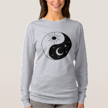 Yin-Yang - Camiseta de manga larga para mujeres