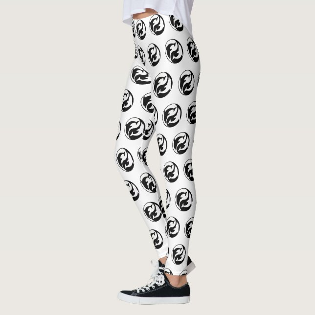 Yin Yang Dolphins Leggings (Izquierda)