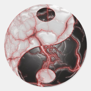 Yin Yang es su pegatina vivo
