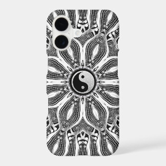 Yin Yang Flower of Life iPhone 7 Funda