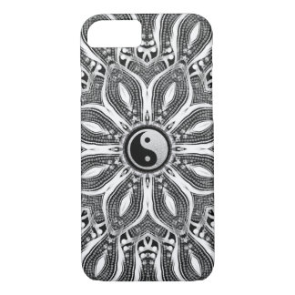 Yin Yang Flower of Life iPhone 7 Funda