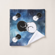 Yin Yang Gatitos de gatos blancos y negros se curv