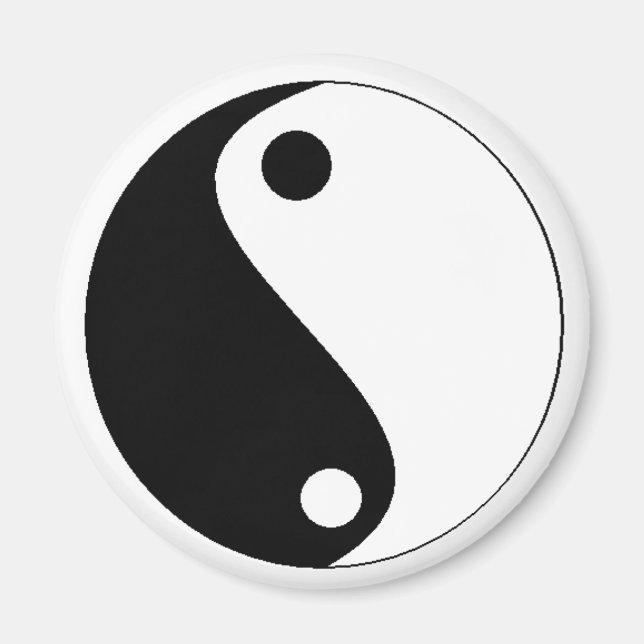 YIN-YANG - imán (Frente)