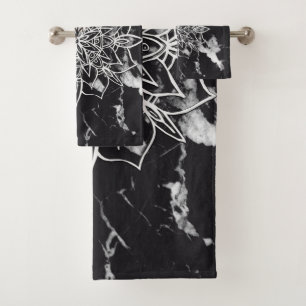 Yin Yang Mandala en el mármol #1