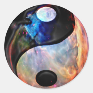 Yin Yang Nebula pegatina