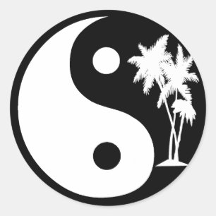 Yin Yang Pegatina