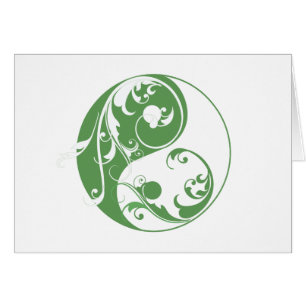 Yin & Yang rodante (verde)