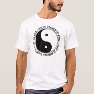 Ying y camiseta de Yang.
