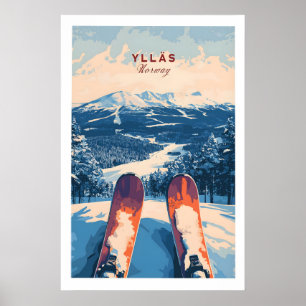 Ylläs Noruega Arte de Esquí 1