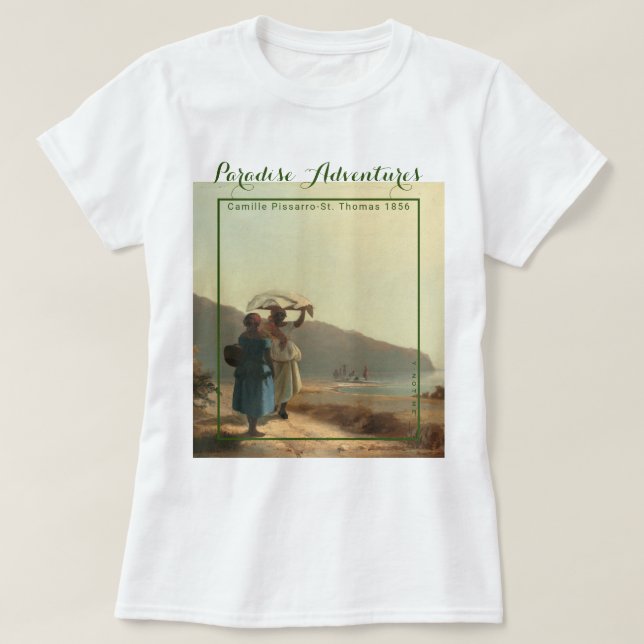 YNOTME PARADISE VENTA Camiseta PISSARRO (Diseño del anverso)