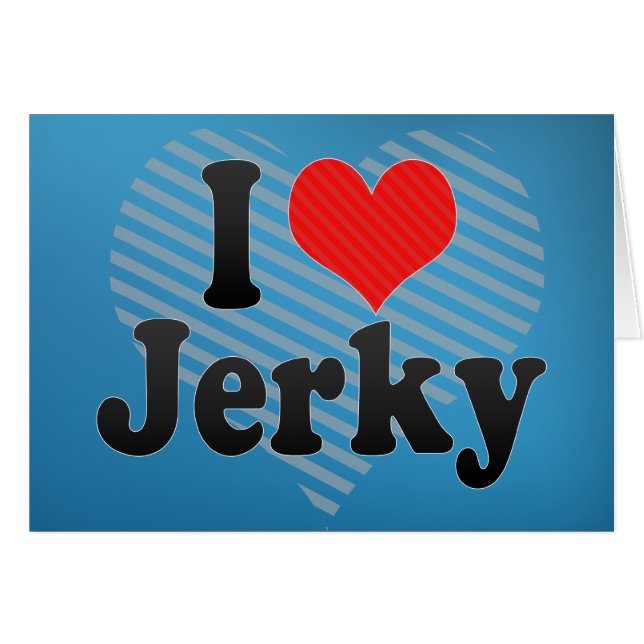 Yo amo a Jerky (Anverso (Horizontal))