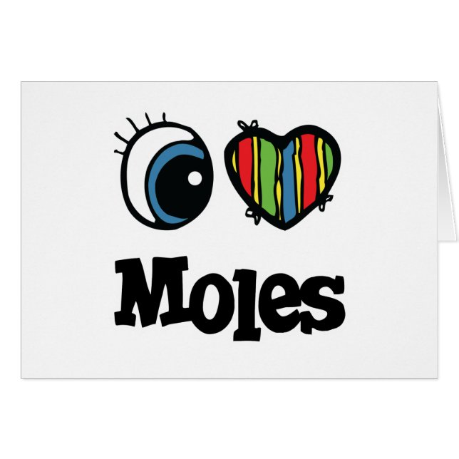 Yo amo a Moles (corazón) (Anverso (Horizontal))