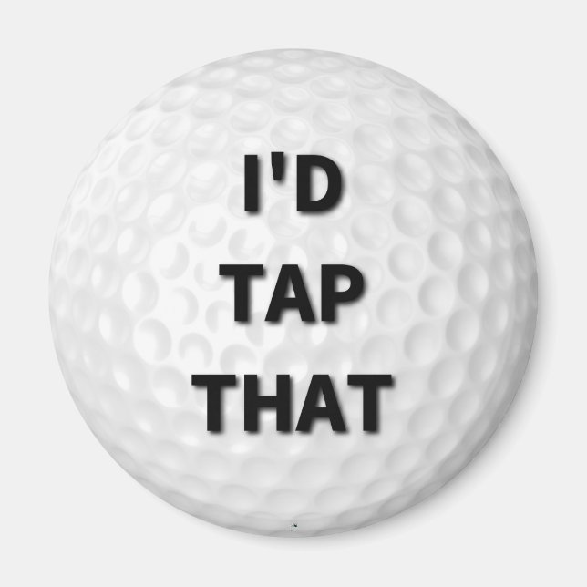 Yo aprovecharía ese imán de golf (Frente)