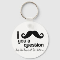 yo bigote un llavero de preguntas