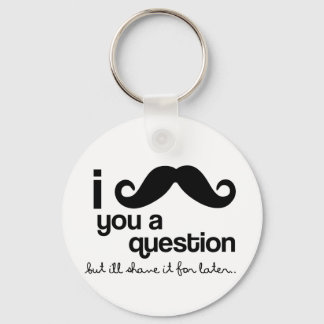 yo bigote un llavero de preguntas