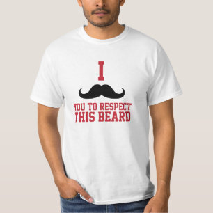 "Yo bigote usted para respetar camiseta de esta