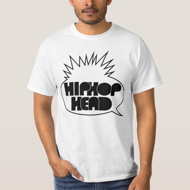 ¡Yo! ¡Cabeza de Hiphop! camiseta  (Anverso)