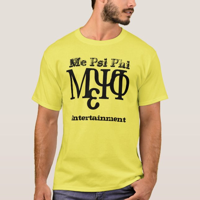 Yo camiseta de la phi de la PSI (Anverso)