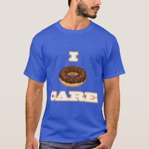"Yo camiseta divertida del cuidado del buñuelo"