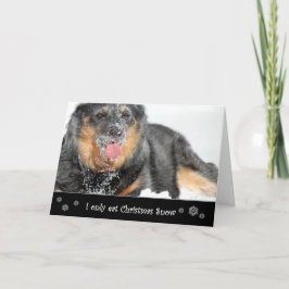 Yo como solamente nieve del navidad