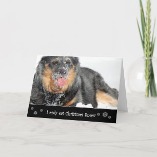 Yo como solamente nieve del navidad