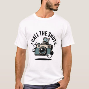  Yo Decido Aquí Camiseta Divertida de Fotógrafo