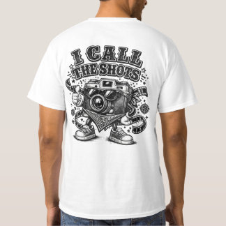 Yo Dirijo – Camiseta Black Camera T-Shirt