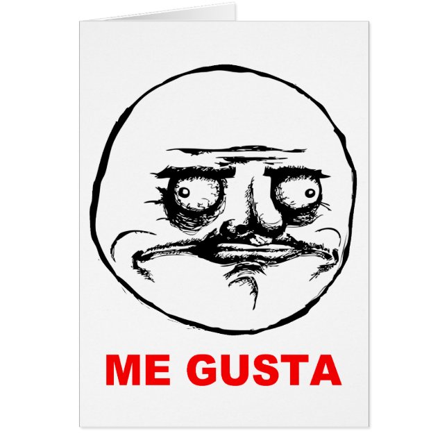 Yo Gusta (texto) (Frente)