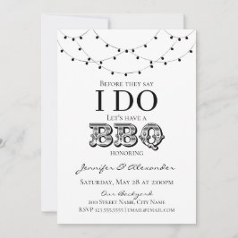 Yo hago BBQ Engagement Party Couples Shower