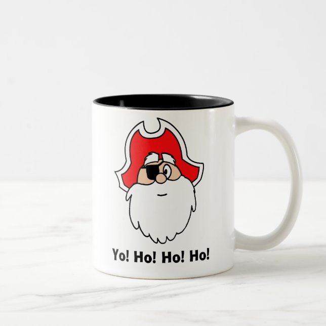 ¡Yo! ¡Ho! ¡Ho! ¡Ho! Taza del pirata de Santa (Derecha)
