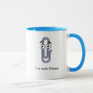 "Yo ` m con taza de café de Clippy" - esquema