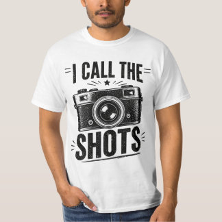 Yo mando Camiseta negra con diseño desgastado