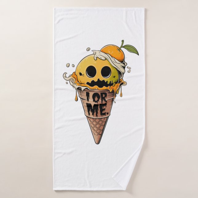 YO O YO, lindo grito de hielo (Toalla de baño)