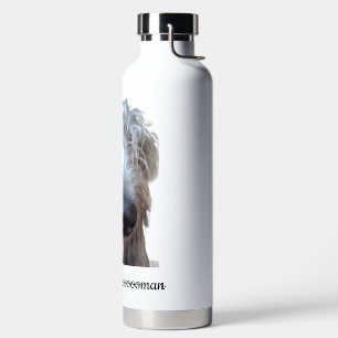 Yo Paseo a Mi Hoooooman Botella de Agua para Lobo 