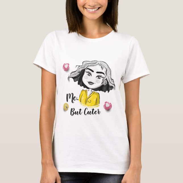 Yo, Pero Más Bonita | Camiseta Chibi Kawaii de Chi (Anverso)