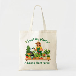Yo Riego Mis Plantas Bolsa de Mano Personalizada