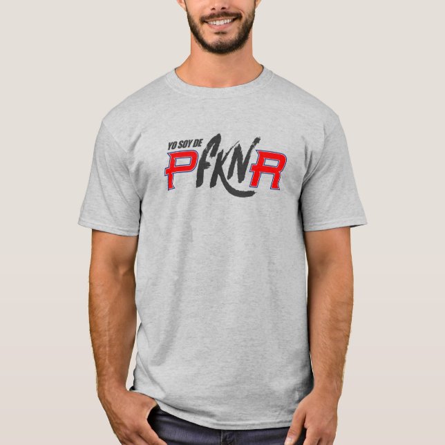 Yo Soy de PFKNR Camiseta – Orgullo Puertorriqueño  (Anverso)