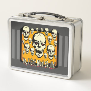 Yo Tengo Calaveras Mad Marco Gfx Rayas Gris