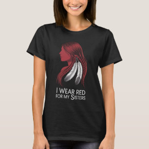 Yo uso el rojo para mi hermana camiseta   Concienc