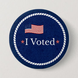 Yo Voté Política Botón De Pin Mercancías De Campañ